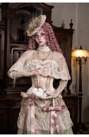 Blood Supply Cupid's Casket of Poems Victorian Lace Cape(Full Payment Without Shipping)